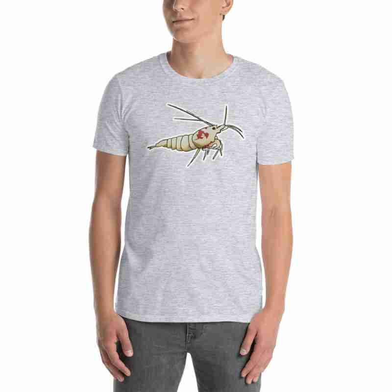 Shrimp Tank Aquarium Freshwater Shrimp Short-Sleeve T-Shirt - Image 4