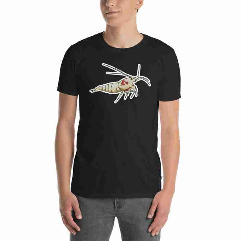 Shrimp Tank Aquarium Freshwater Shrimp Short-Sleeve T-Shirt - Image 3