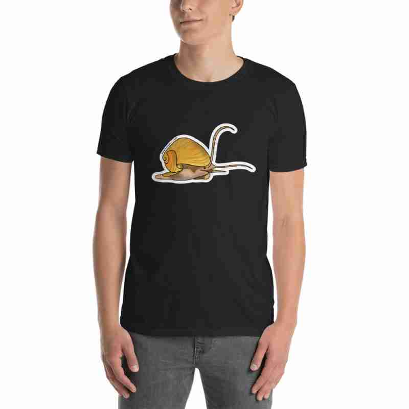 Apple Snail Short-Sleeve Unisex T-Shirt - Image 3